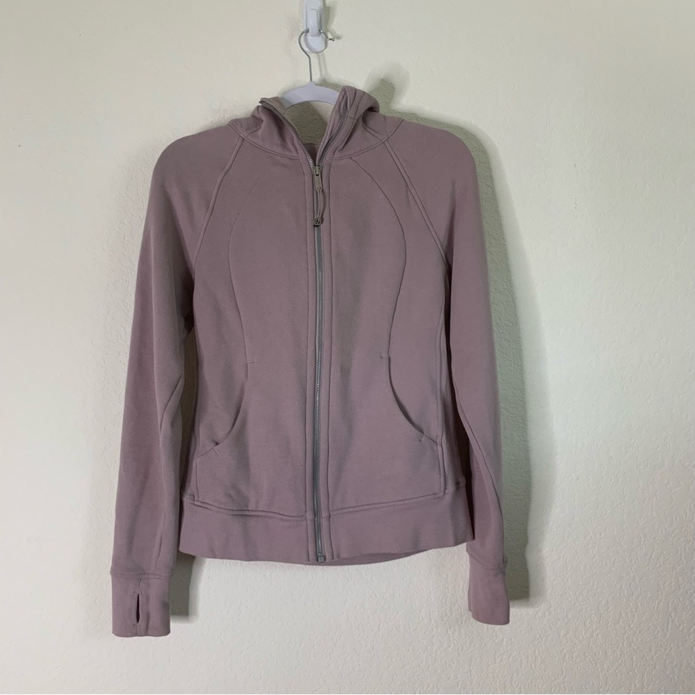 Lululemon womens purple scuba full zip hoodie 6 - Picture 1 of 7